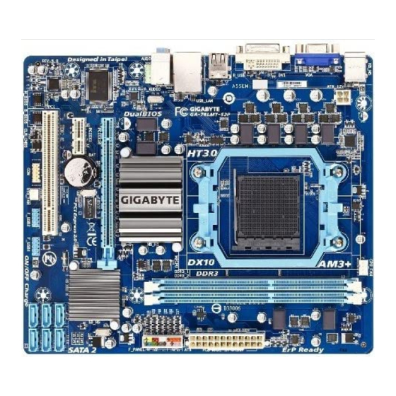 AMD 740G User Manual