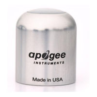 Apogee Instruments SU-200 Owner's Manual