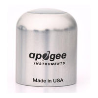Apogee Instruments SU-205 Owner's Manual