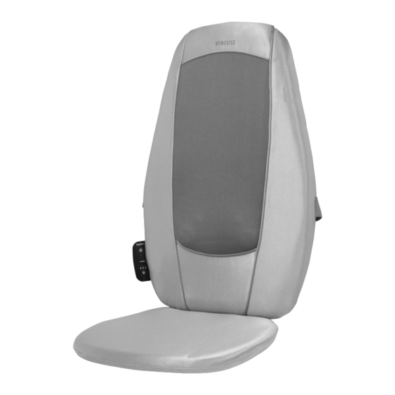 HoMedics SBM-175HGY-EU Instruction Manual
