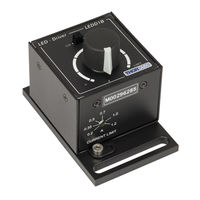 THORLABS T-Cube LEDD1B Operation Manual