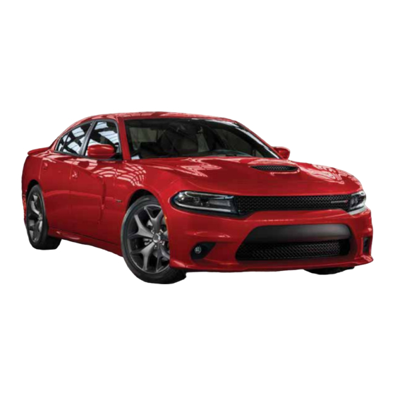 Dodge CHARGER 2019 Quick Reference Manual