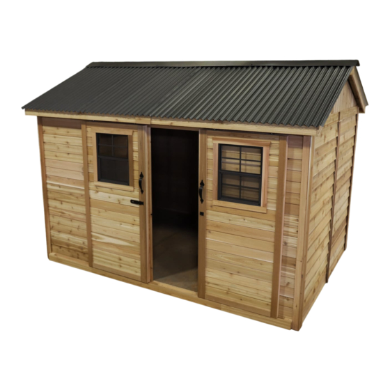 OLT CABANA CB128-SLIDER-CEDAR-BEV Manual