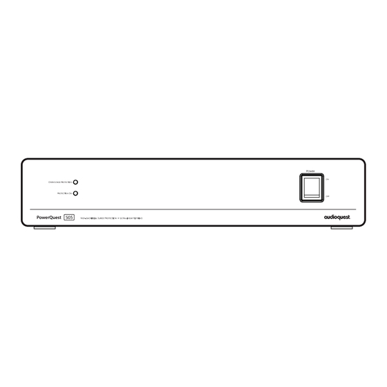 AudioQuest PowerQuest 505 Owner's Manual