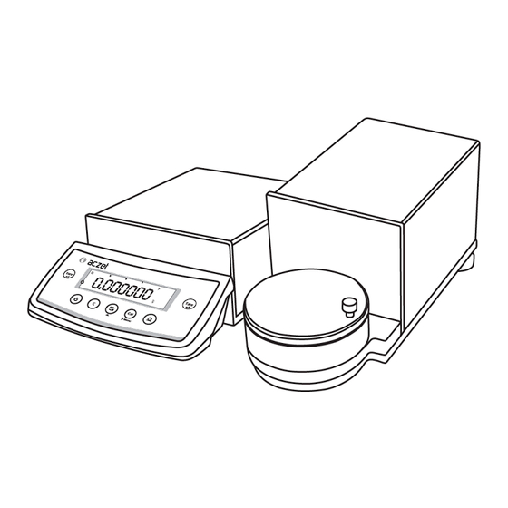 Aczet Micro Balance CM 2 Operating Manual