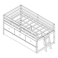 Furniture of America FOA-BK651 Assembly Instructions Manual