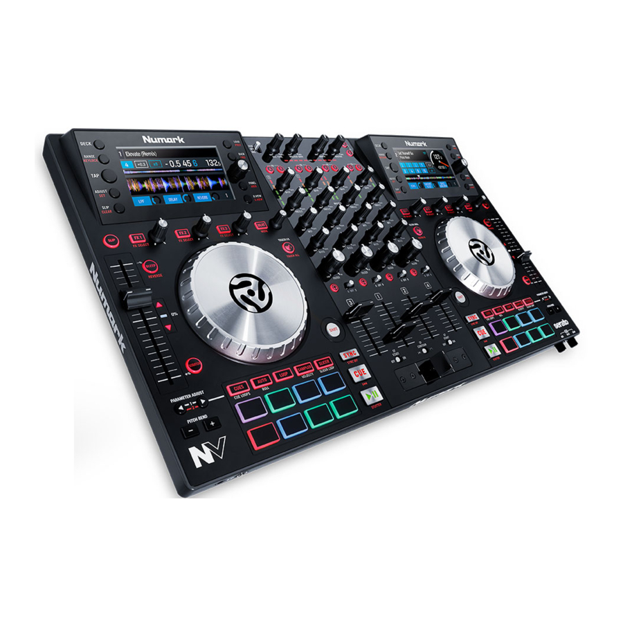 Numark NV - Dual-Display Controller Manual