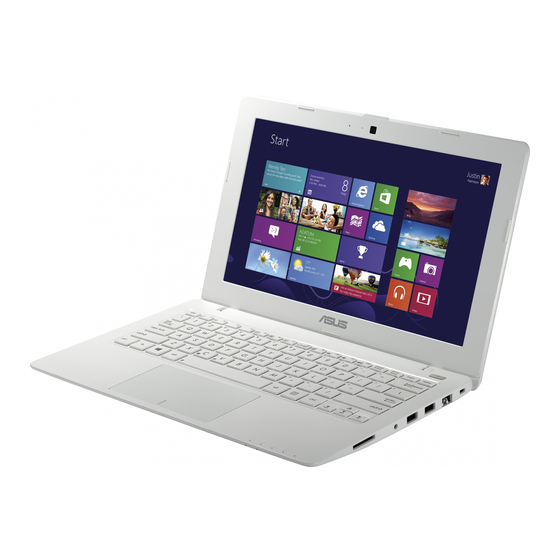 Asus Notebook PC E-Manual