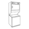 Washer/Dryer Kenmore Washer/Dryer Owner's Manual And Installation Instructions