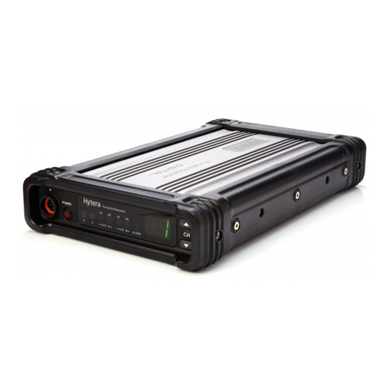 Hytera RD965 Owner's Manual
