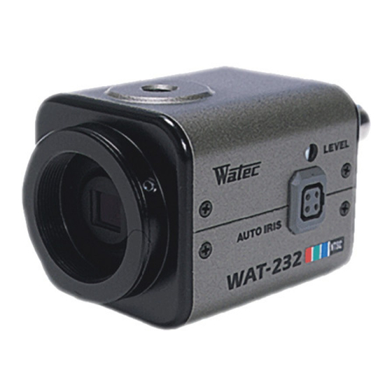 Watec WAT-232S Operating Instructions