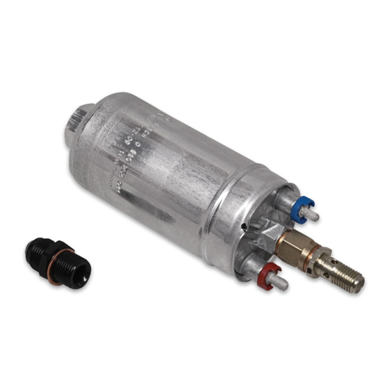 MSD Atomic EFI 2926 Installation Instructions