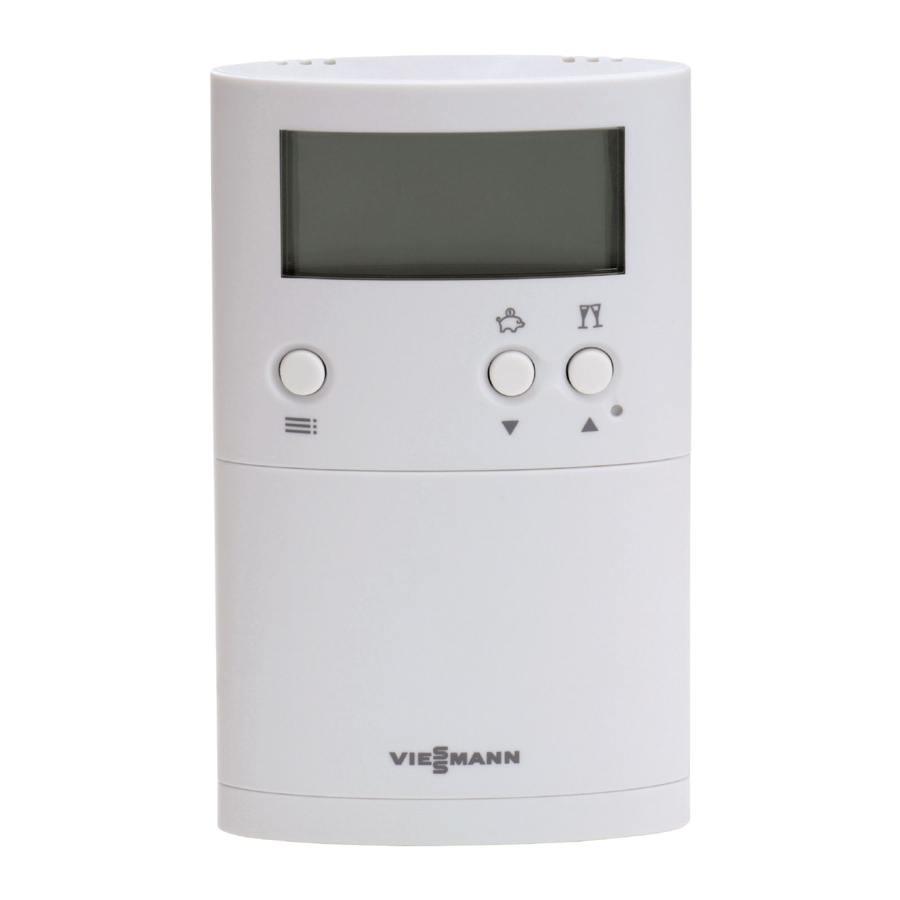 Viessmann VITOTROL 100 Operating Instructions For The System User