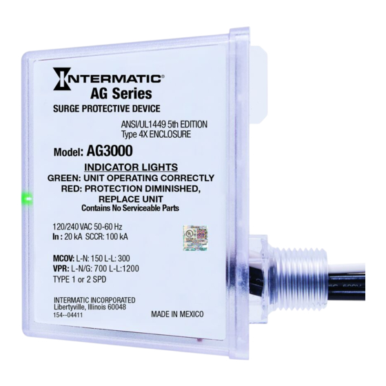 Intermatic 177547 Installation Instructions