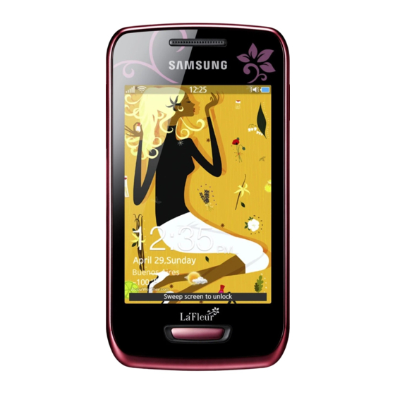 Samsung GT-S5380B User Manual
