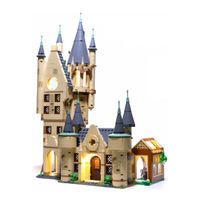 Glow Bricks Lego Harry Potter Hogwarts Astronomy Tower 75969 Installation Manual