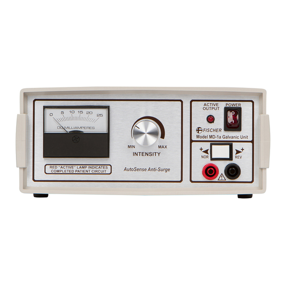 FISCHER MD-1a Technical Reference Manual