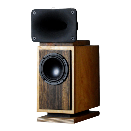 Shinjitsu Audio Little Hiro Wood Speaker Manuals