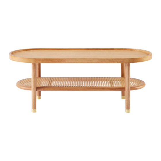 Lifely Lauria LRIA-CT-OAK Assembly Instructions Manual