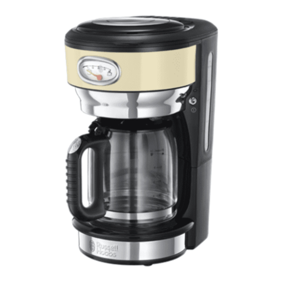Russell Hobbs 21702-56 Retro Cream Manual