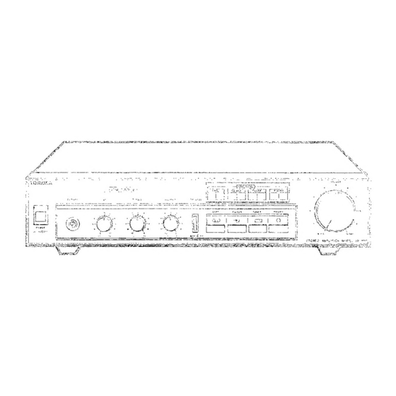 Toshiba SB-M17 Owner's Manual