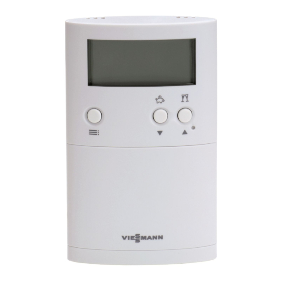 Viessmann VITOTROL 100 Installation And Service Instructions Manual