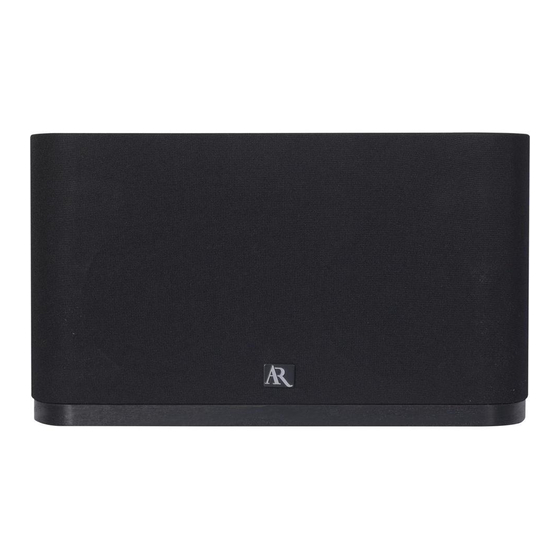 Acoustic Research ARS70 User Manual
