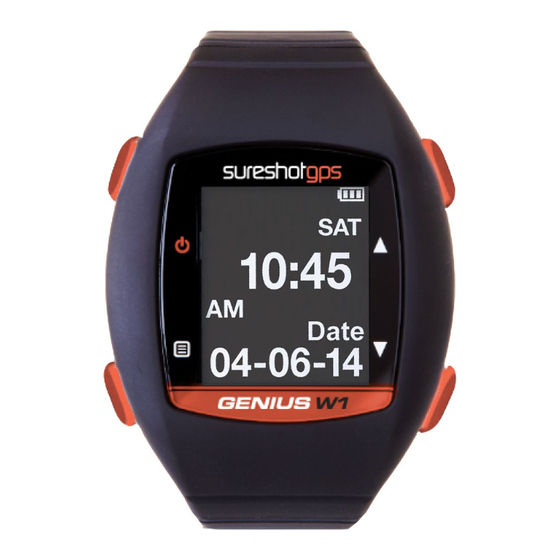 Sureshotgps Genius W1 Manuals