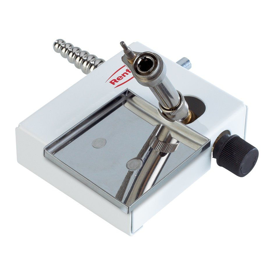 Renfert Safety Burner eco Series Manual
