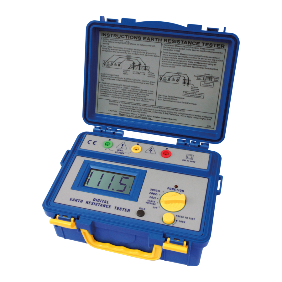 PeakTech 1115 Operation Manual