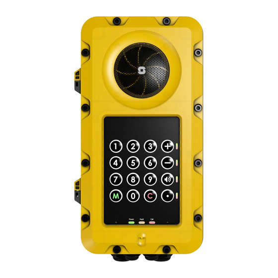 Vingtor Stentofon TFIE-1 Mounting Manual