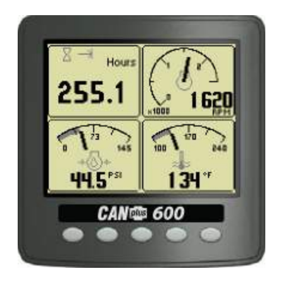 Yanmar CANplus 600 Operation And Troubleshooting