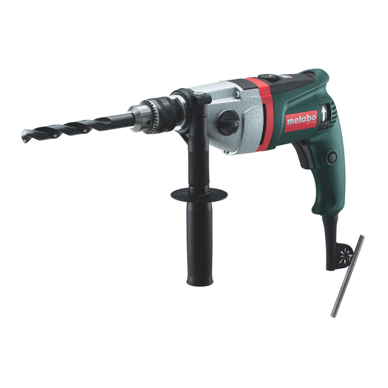 METABO BE 710 - Manuals