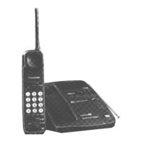 Panasonic KXTCM412B - CORDLES/ANS MAC/HYBR User Manual