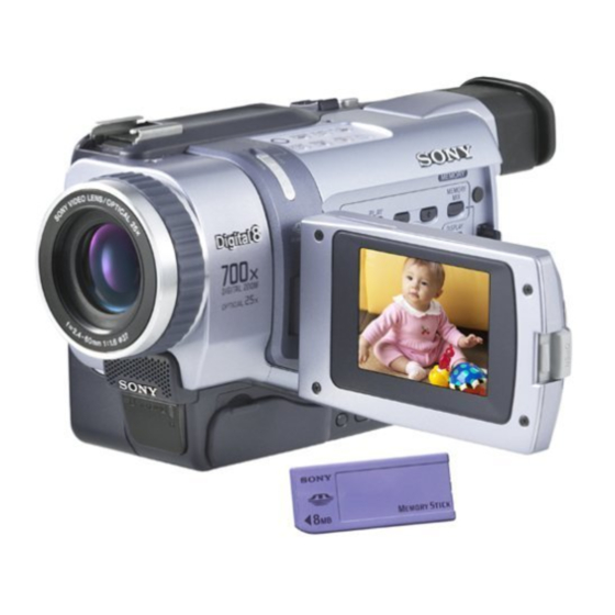 Sony Handycam DCR-TRV240 Brochure
