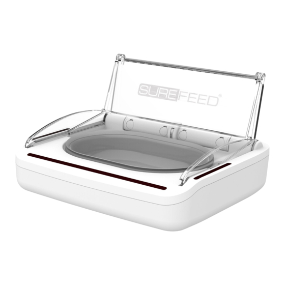 SURE petcare SURE FEED sealed pet bowl User Manual