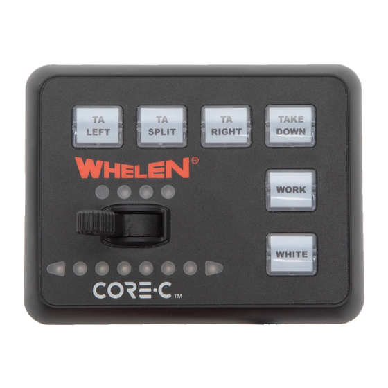 Whelen Engineering Company Core-C CCP9 Quick Start Manual