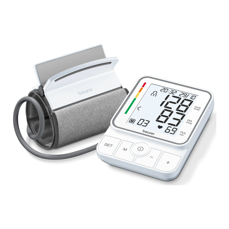 Beurer BM 51 easyClip - Blood Pressure Monitor Manual