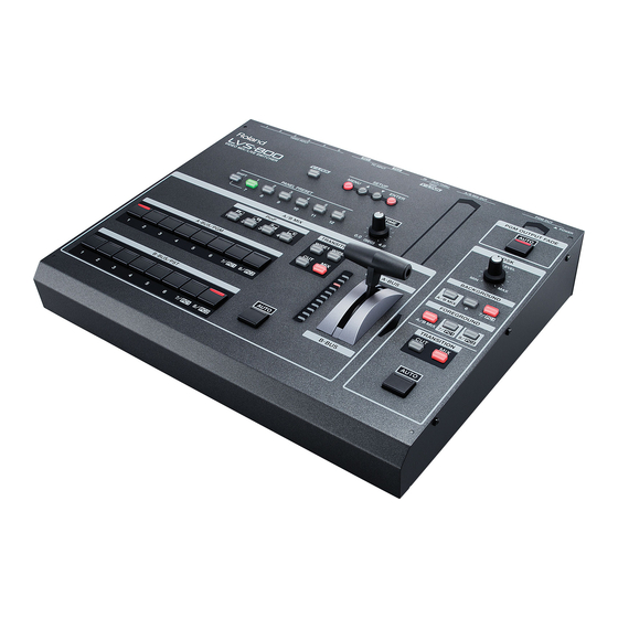 Roland V-Link LVS-800 Manuals