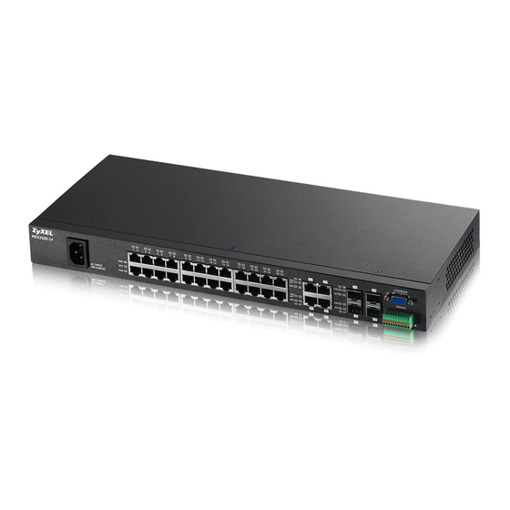 ZyXEL Communications MES3500-24F User Manual