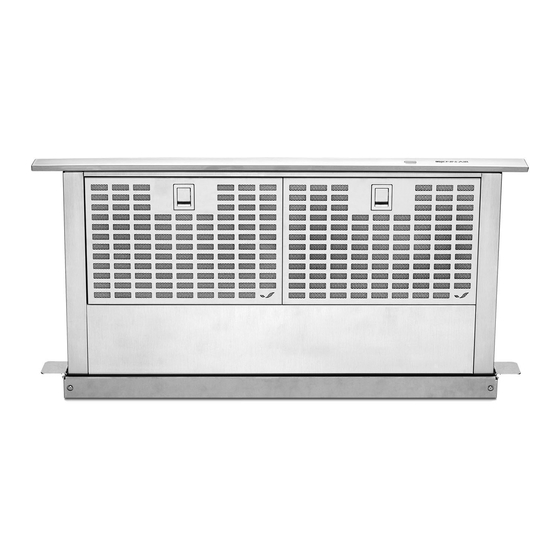 Jenn-Air 30" RETRACTABLE DOWNDRAFT VENT SYSTEM Installation Instructions And Use & Care Manual