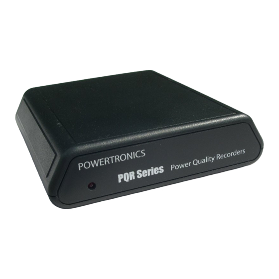 powertronics PQR D52 User Manual