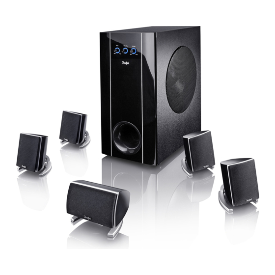 Teufel Concept E 100 Technical Description And Operating Instructions