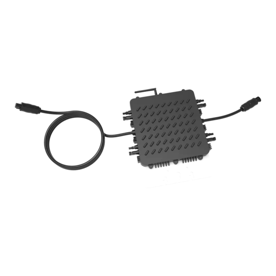 Deye SUN600G Installation & User Manual