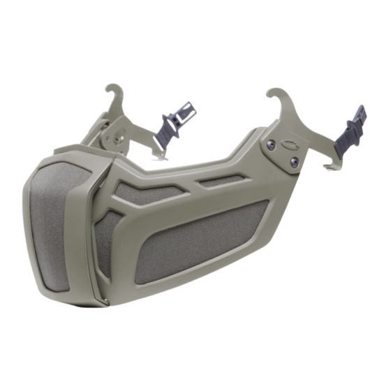 Ops-Core MOTO MANDIBLE Operator's Manual