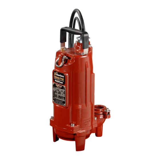 Liberty Pumps XFL Series Installation Manual
