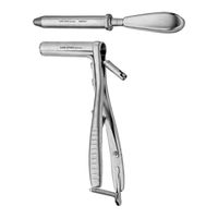 Storz Rectal Speculum Instructions For Use Manual