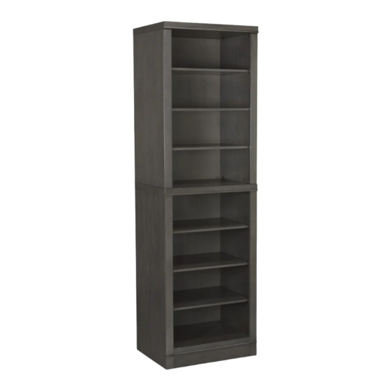 Home Styles Closet Wall Shelf Unit 20 05520 0762 Manual