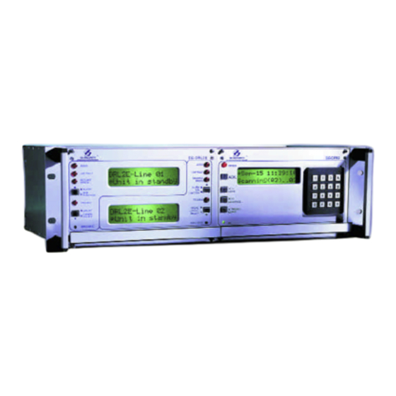 DSC SG SECURITY MLR2-DV Instruction Manual