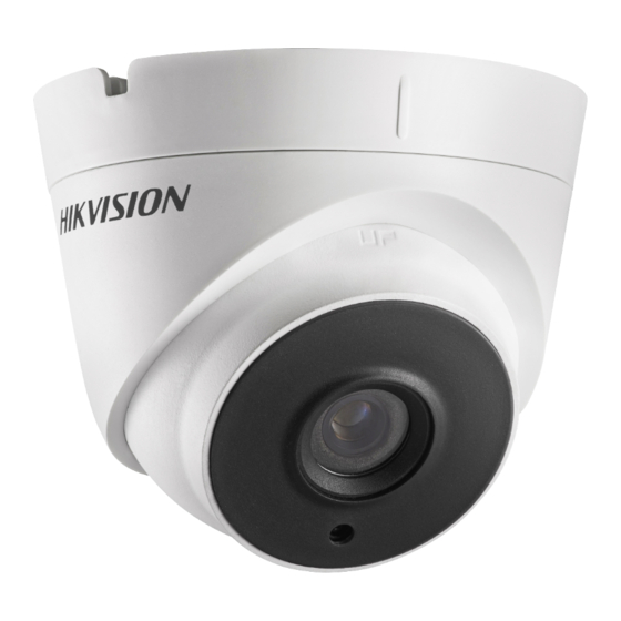 HIKVISION DS-2CE56H1T-IT1E Turret Camera Manuals